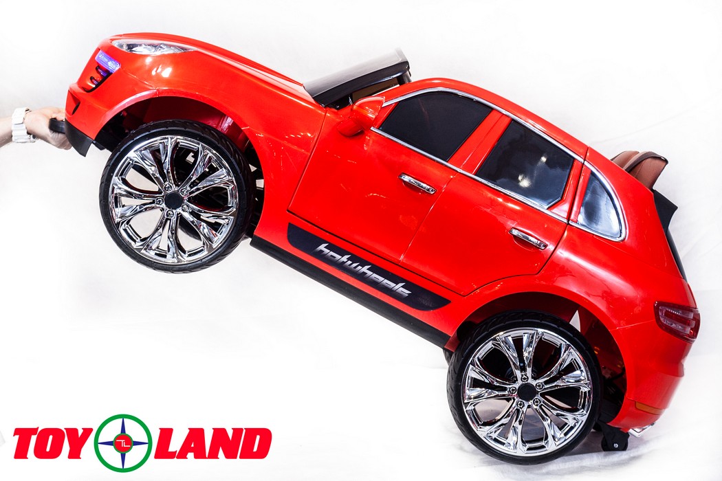 Электромобиль ToyLand Porsche Macan QLS 8588 красный