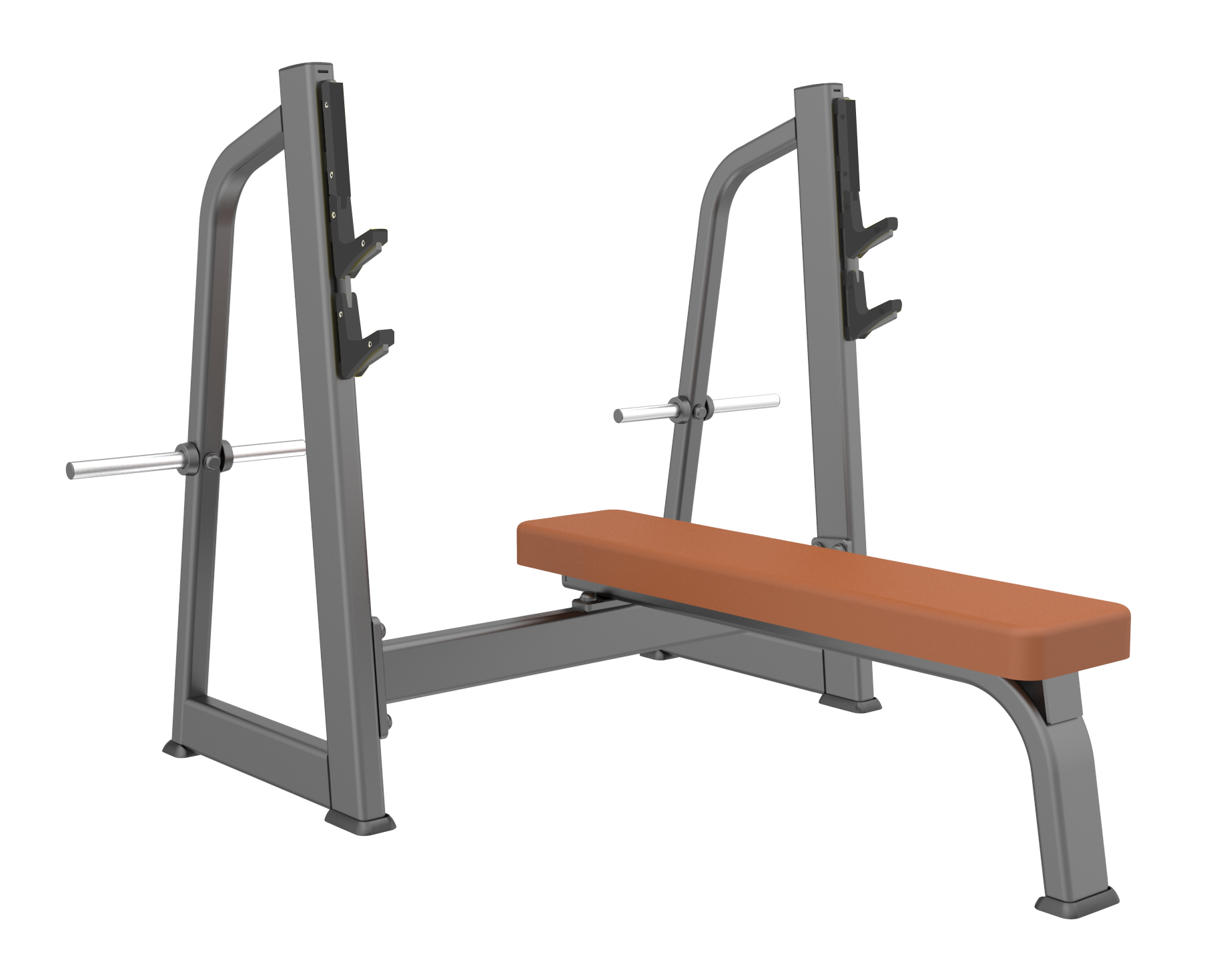 

Скамья-стойка для жима штанги лежа DHZ Olympic Bench E-1043В, Olympic Bench E-1043В