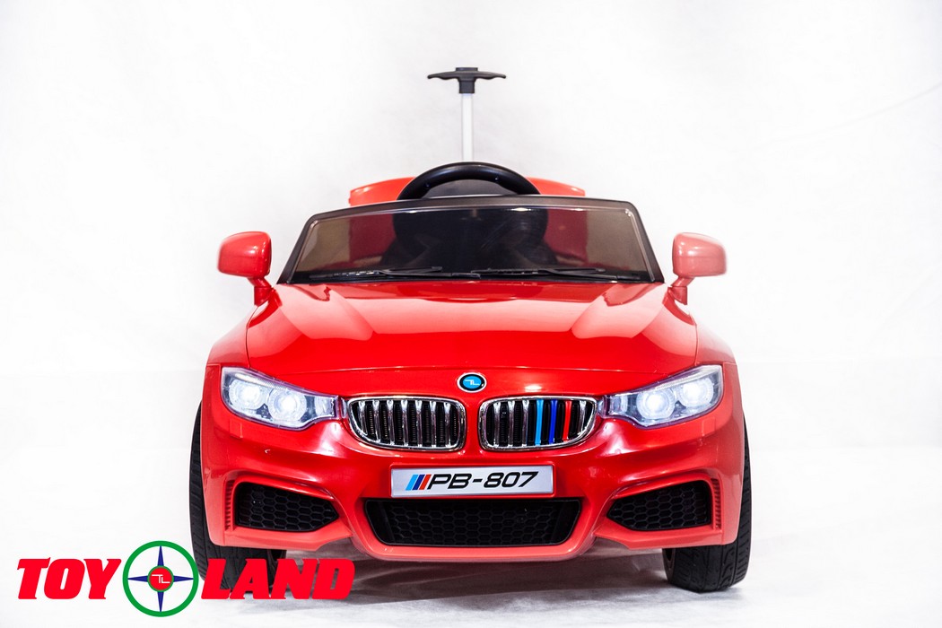 Электромобиль ToyLand BMW 3 PB 807 красный