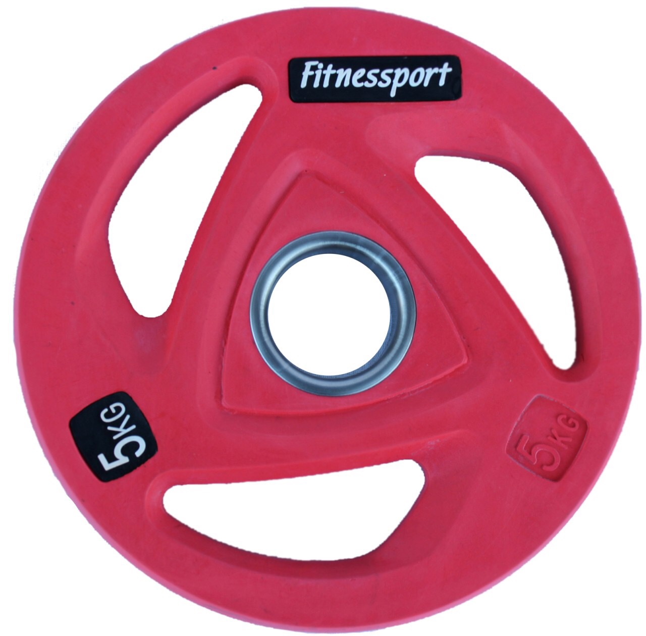 

Диск олимпийский обрезиненный цветной Fitnessport RCP20-5, RCP20-5