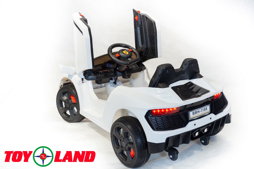 Электромобиль ToyLand Lamborghini BBH 1188 белый