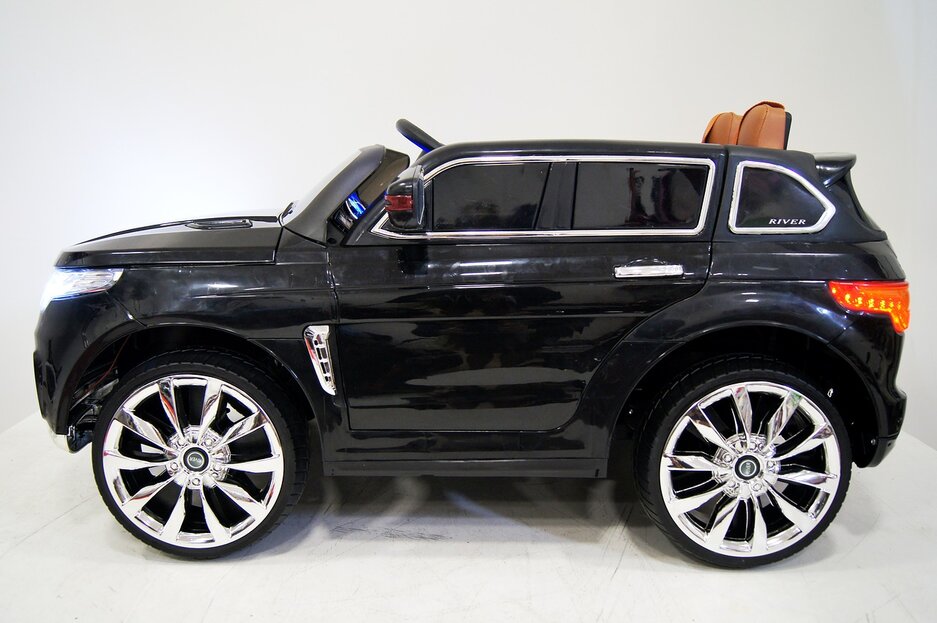 Электромобиль RiverToys Range Rover Sport E999KX черный глянец