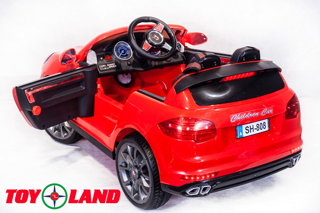 Электромобиль ToyLand Porsche Cayenne SH-808 красный