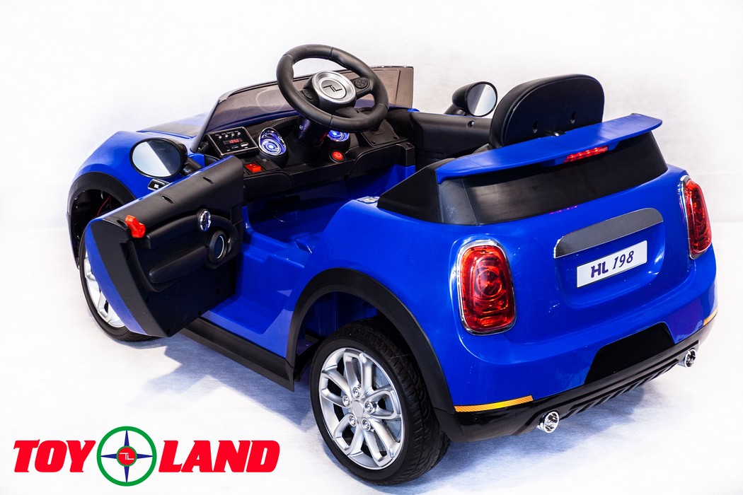 Электромобиль ToyLand Mini Cooper HL 198 синий