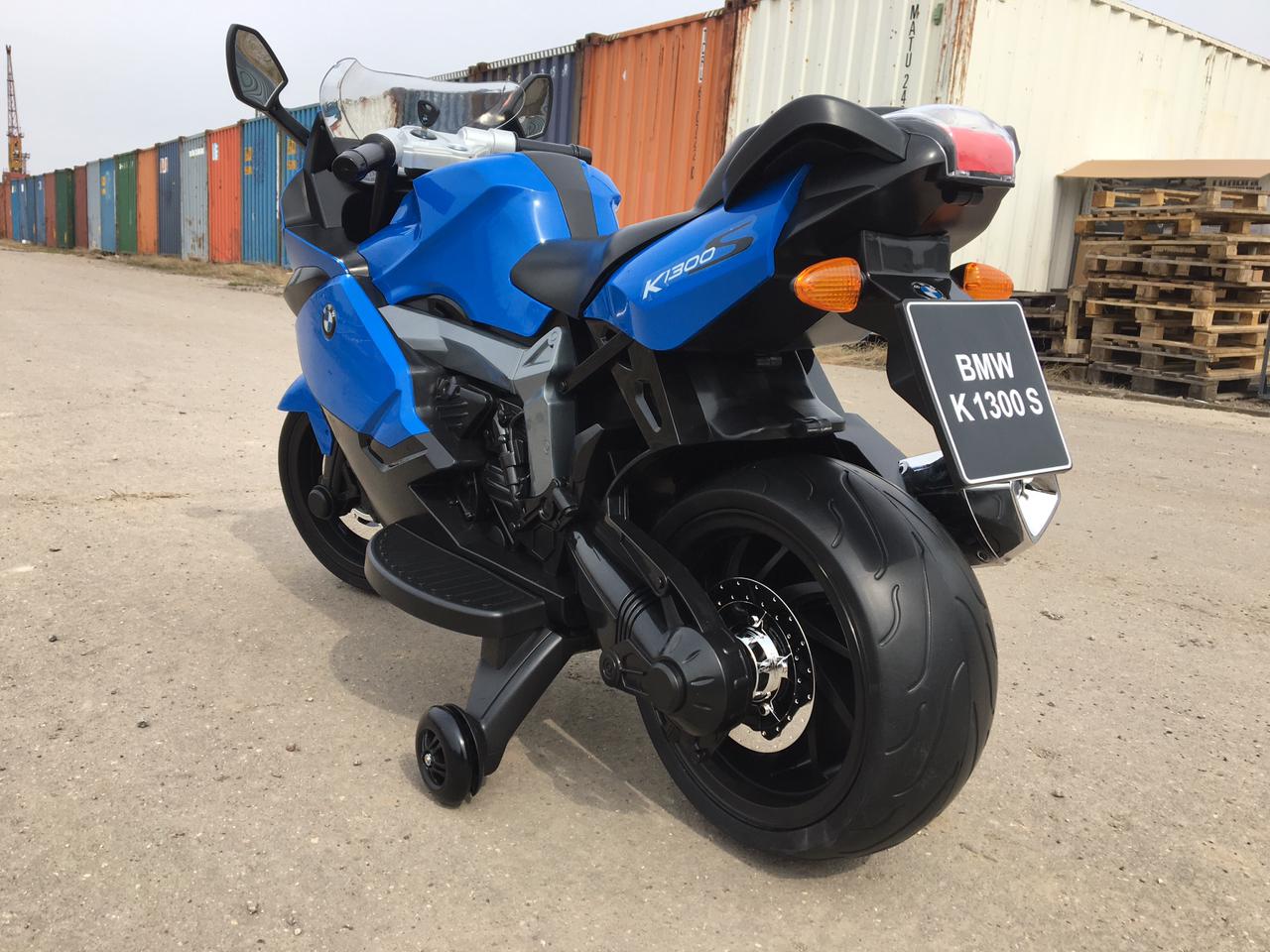 Электромотоцикл Moto BMW K1300 S синий