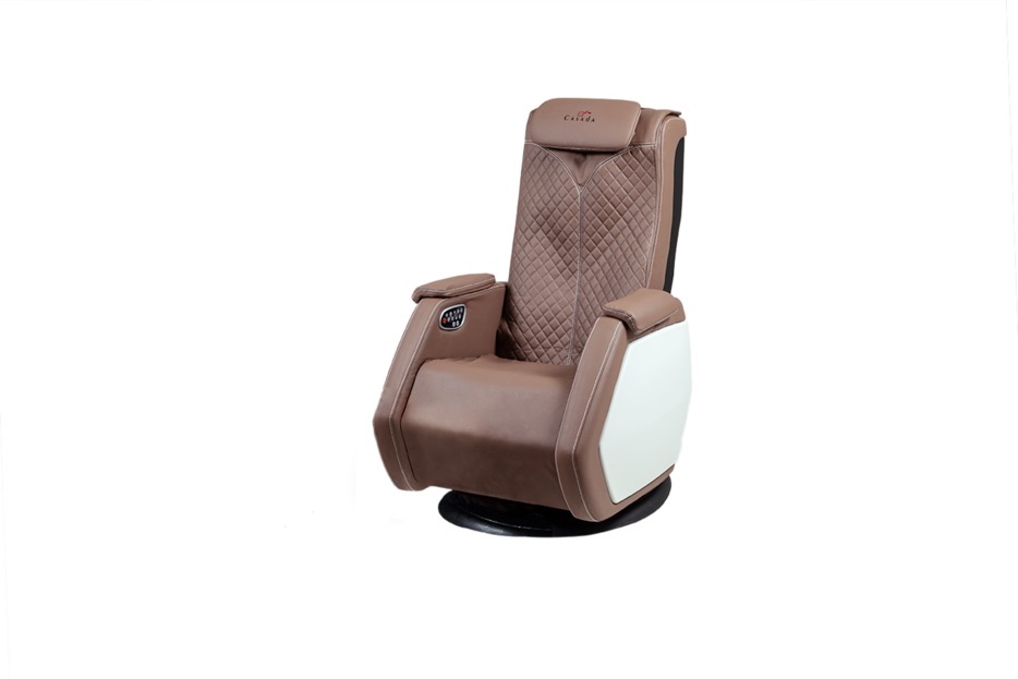 Массажное кресло Casada Smart 5 хаки-белый