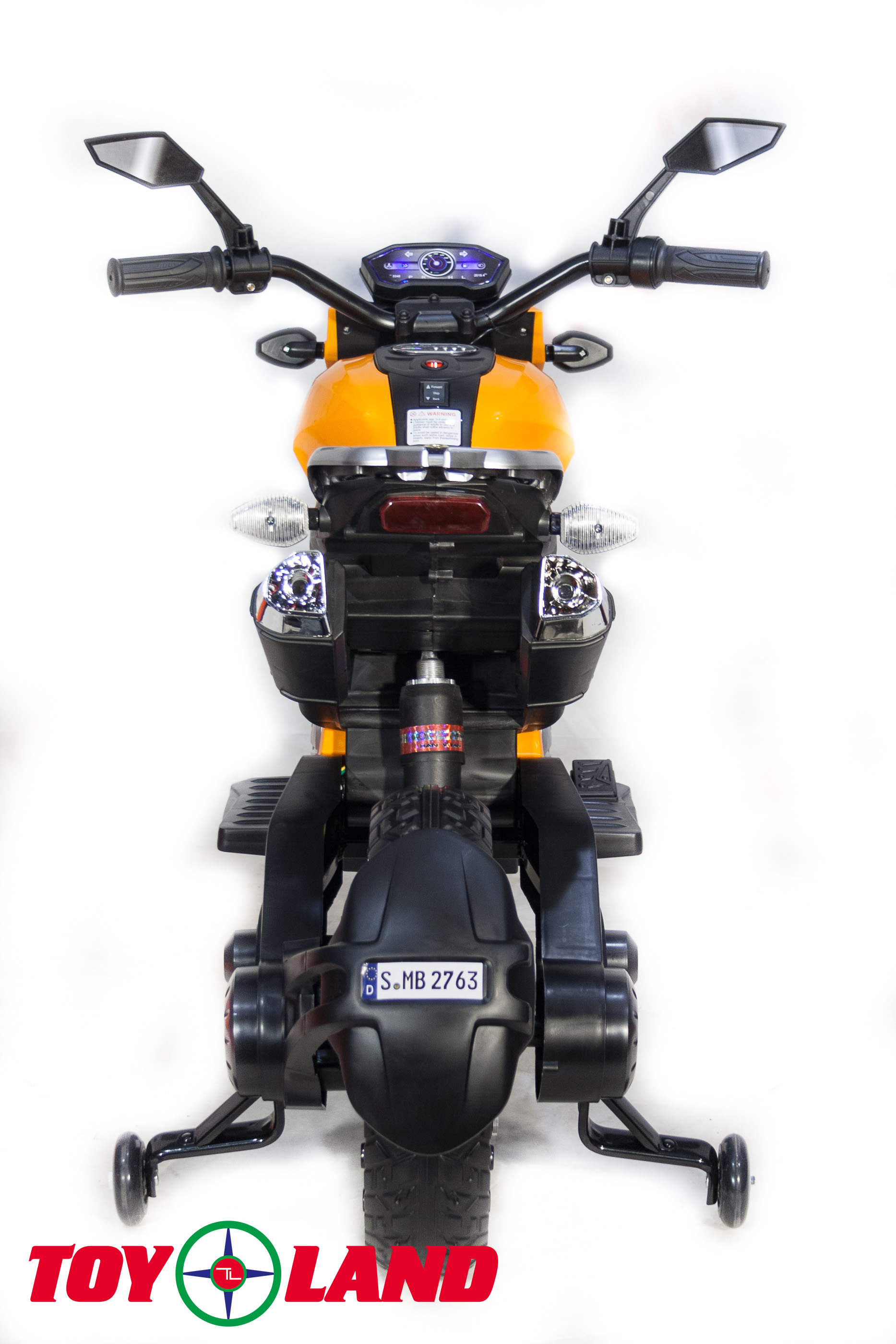 Электромотоцикл ToyLand Moto Sport DLS01 оранжевый