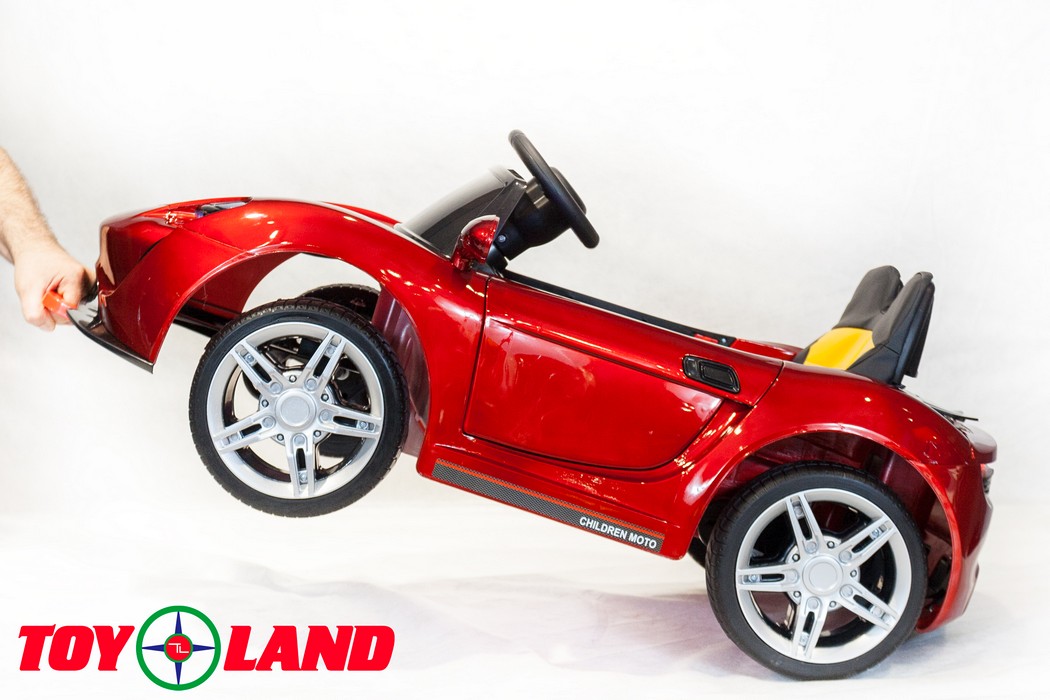 Электромобиль ToyLand Porsche Sport mini BBH 7188 красный(краска)