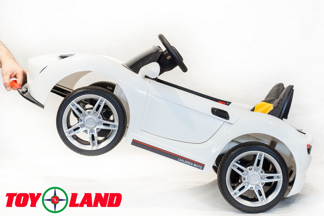 Электромобиль ToyLand Porsche Sport mini BBH 7188 белый