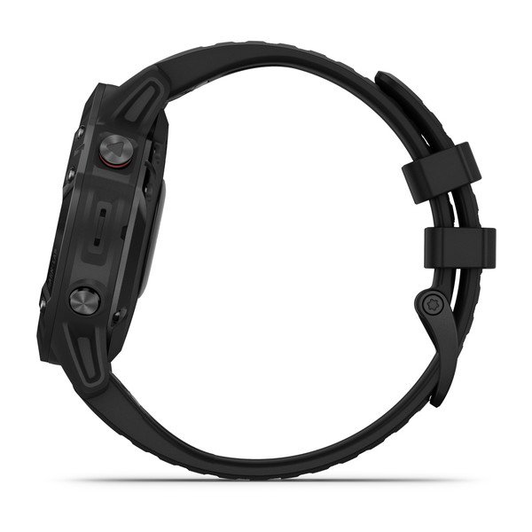 Часы Garmin FENIX 6 Pro черный с черным ремешком