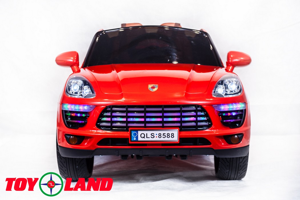 Электромобиль ToyLand Porsche Macan QLS 8588 красный