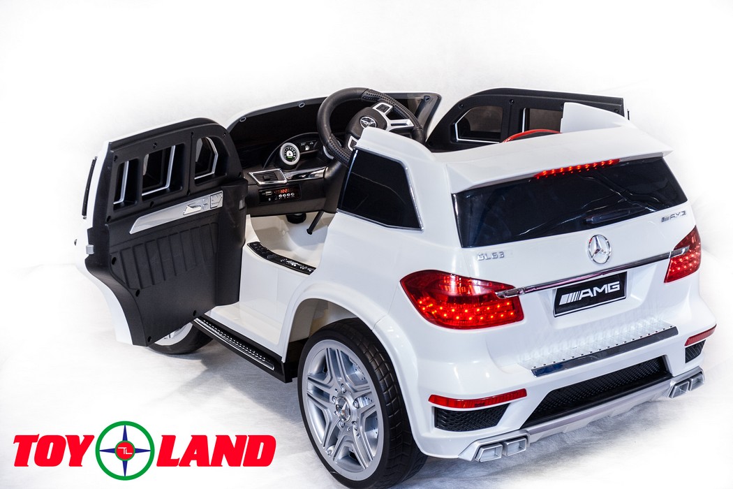 Электромобиль ToyLand Mercedes-Benz GL63 белый