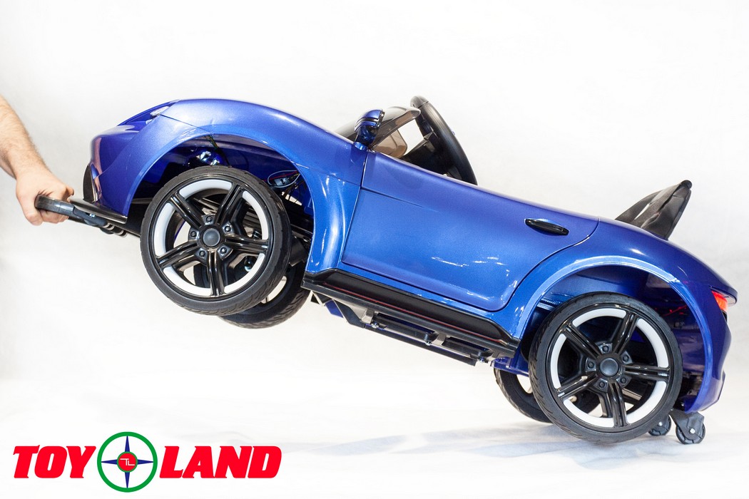 Электромобиль ToyLand Porsche Sport QLS 8988 синий (краска)