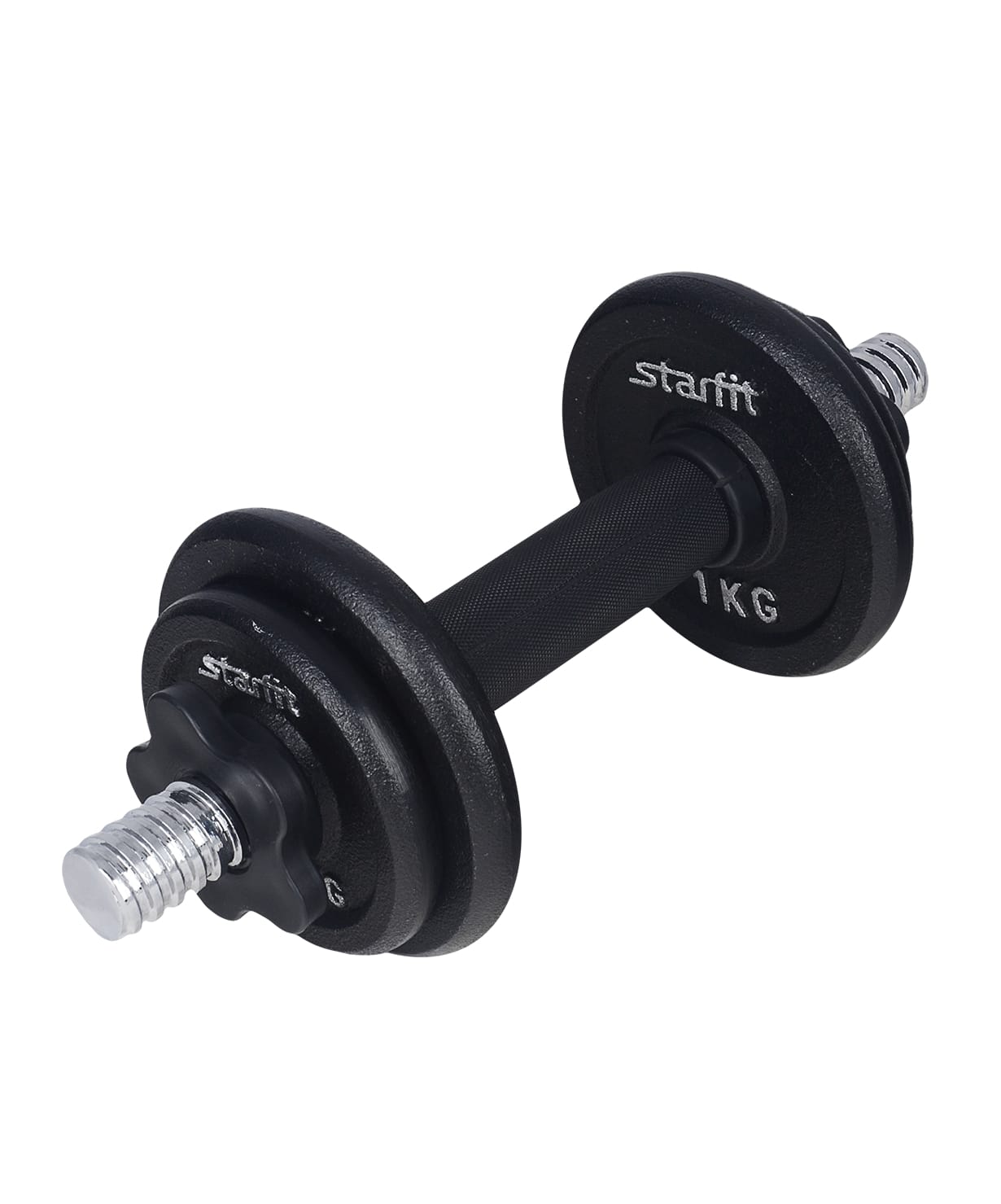 

Гантель разборная чугунная Starfit DB-703, 4 кг, DB-703, 4 кг