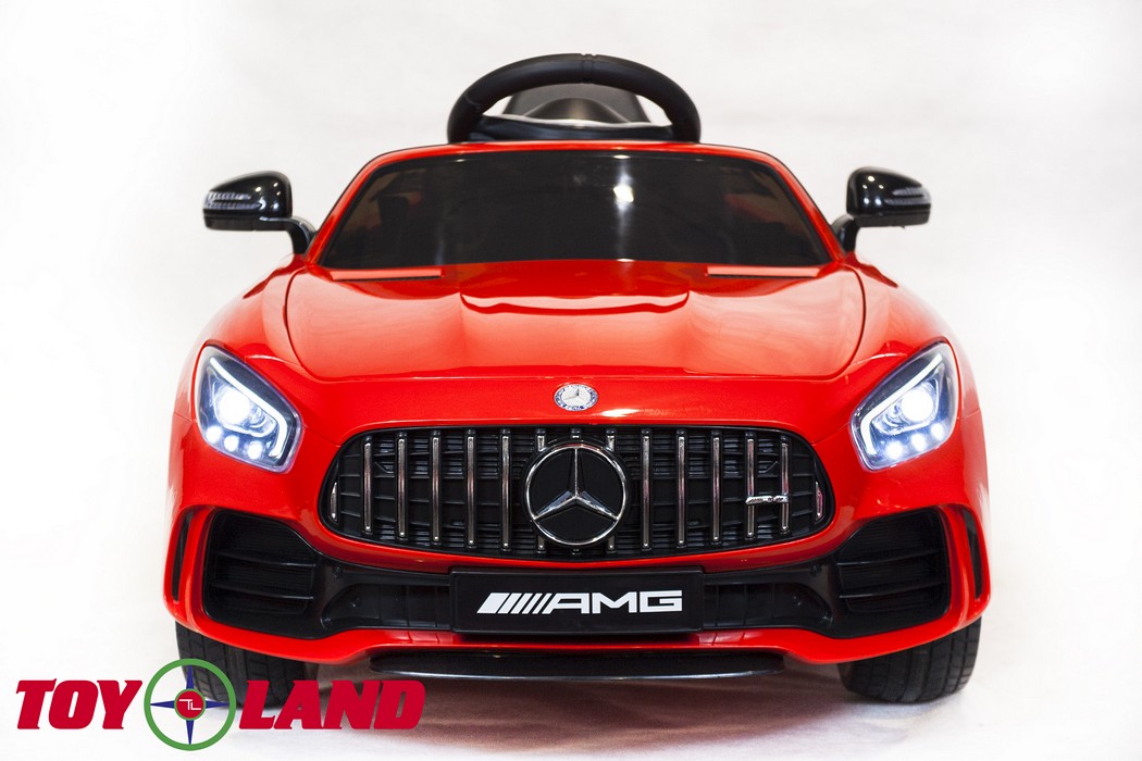 Электромобиль ToyLand Mercedes-Benz GTR красный