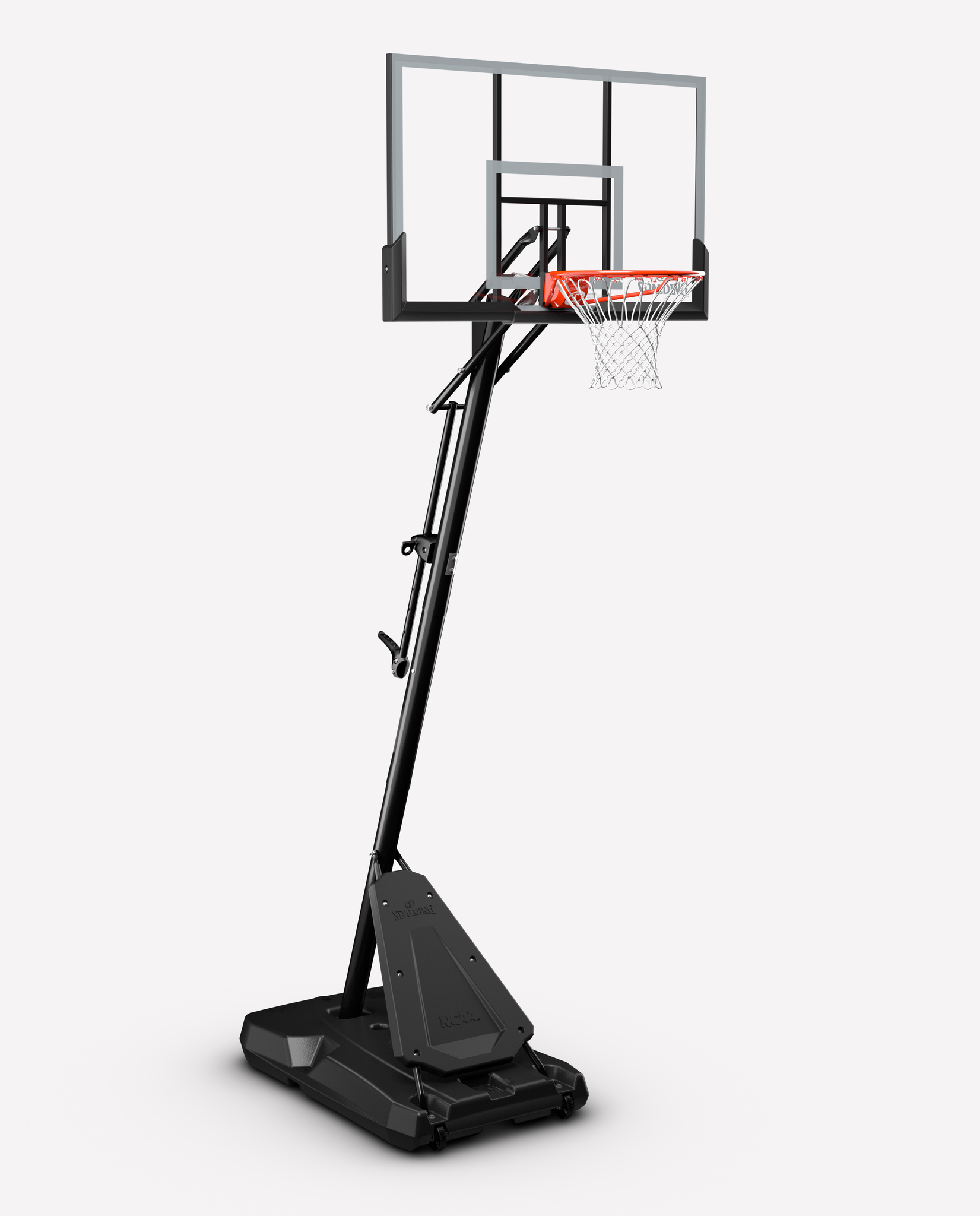

Стойка баскетбольная мобильная с акриловым щитом Spalding Gold TF Portable 54", acrylic, Gold TF Portable 54", acrylic