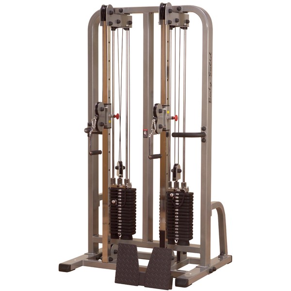 

Сдвоенная блочная стойка с двумя весовыми стеками Body Solid по 105 кг, по 105 кг