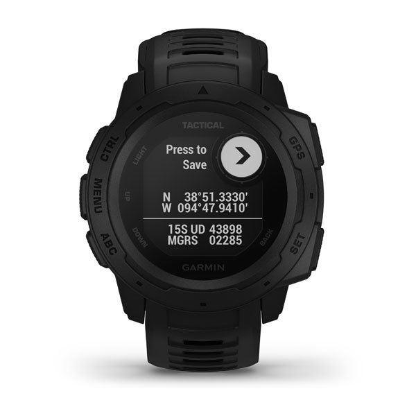 Прочные GPS-часы Garmin INSTINCT Tactical черный