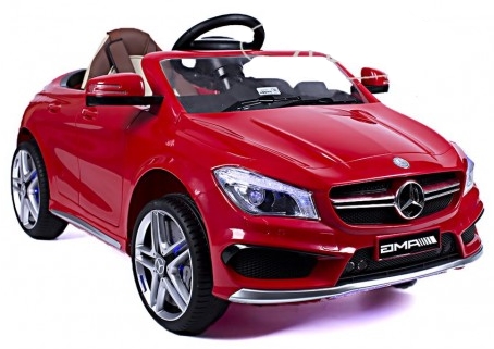 Детский электромобиль RiverToys Mercedes-Benz CLA 45 (А777АА) красный