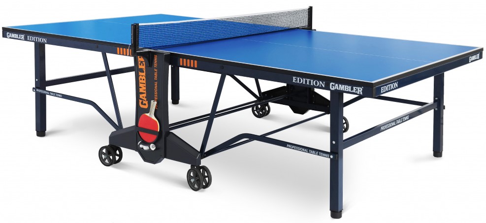 

Теннисный стол Gambler EDITION indoor синий, EDITION indoor синий