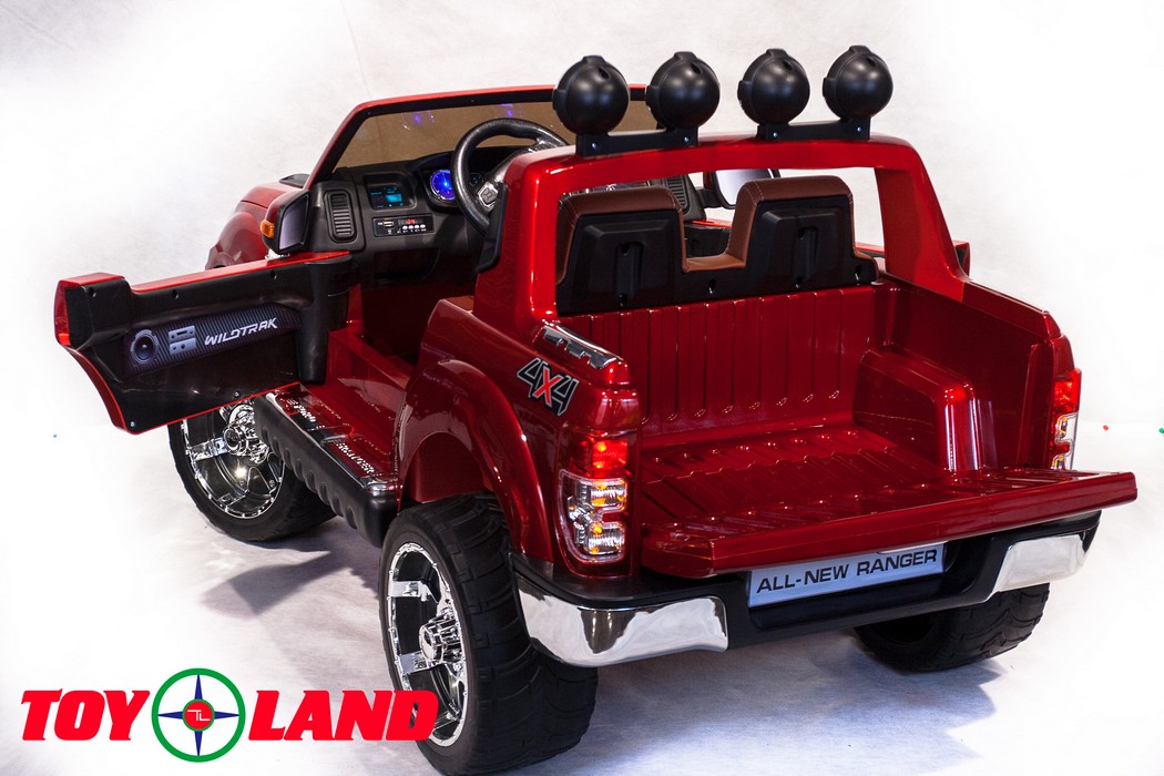 Электромобиль ToyLand Ford Ranger красный