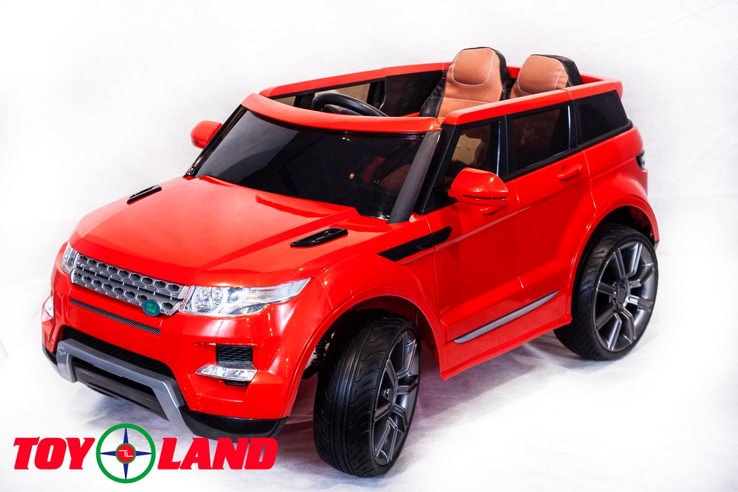 Электромобиль джип ToyLand Range Rover 0903 красный