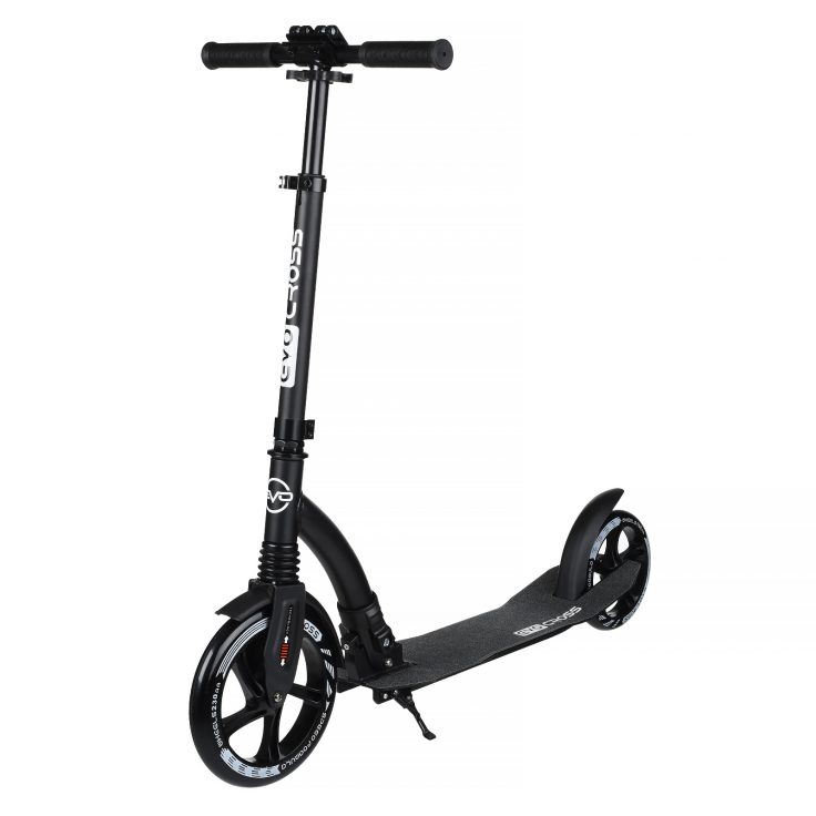 

Городской самокат EVO FITNESS CROSS, черный, CROSS, черный