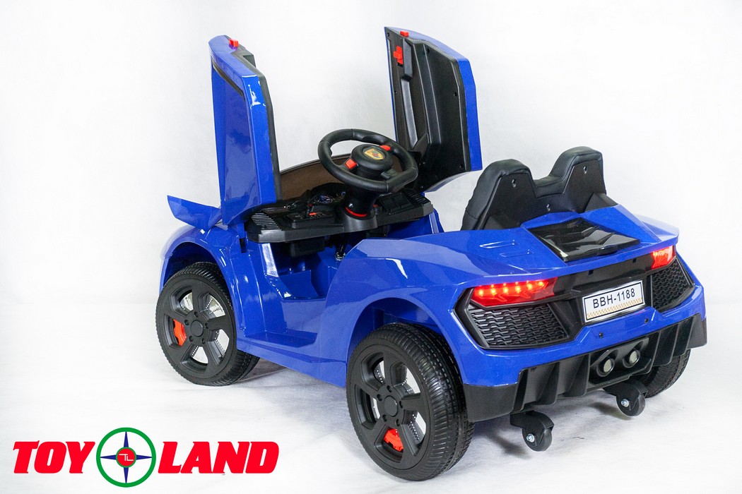 Электромобиль ToyLand Lamborghini BBH 1188 синий (краска)