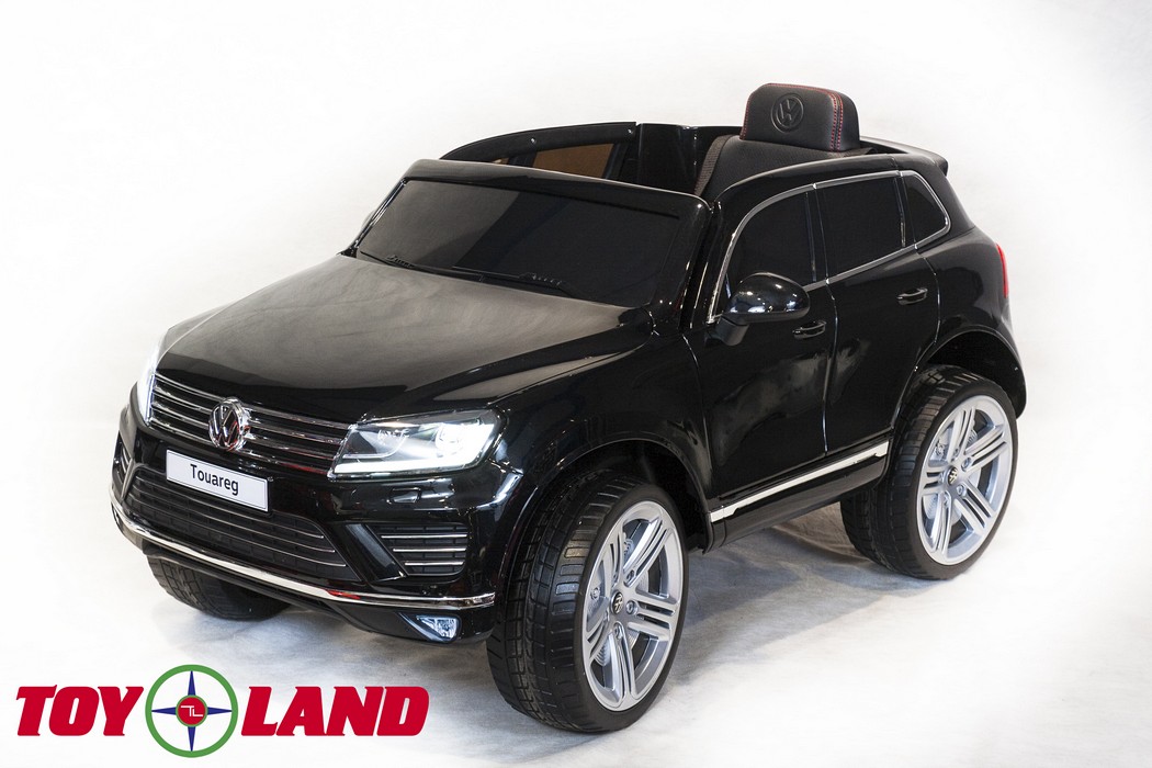 Детский электромобиль ToyLand Volkswagen Touareg черный (краска)