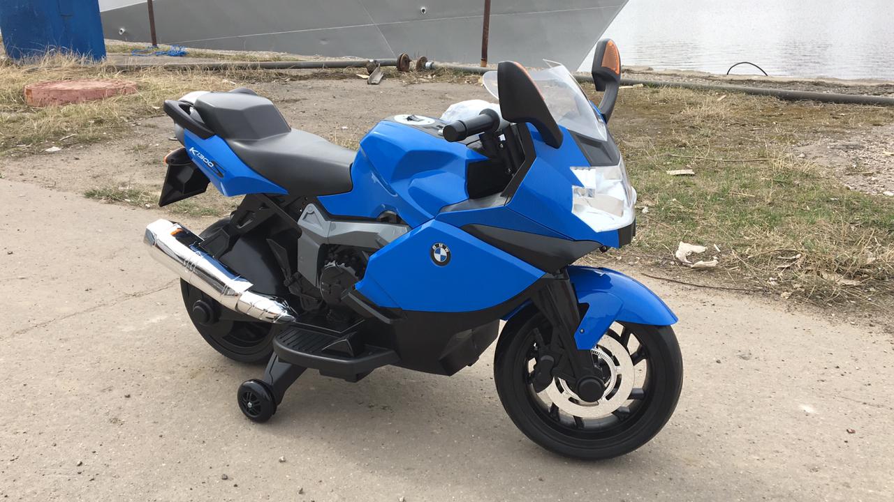 Электромотоцикл Moto BMW K1300 S синий