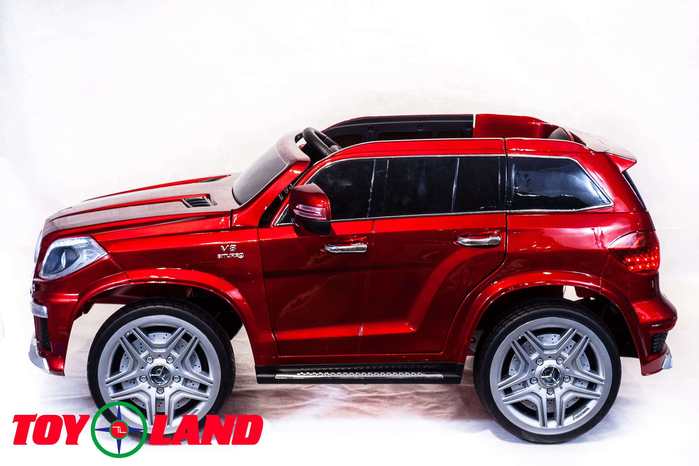 Электромобиль ToyLand Mercedes-Benz GL63 красный