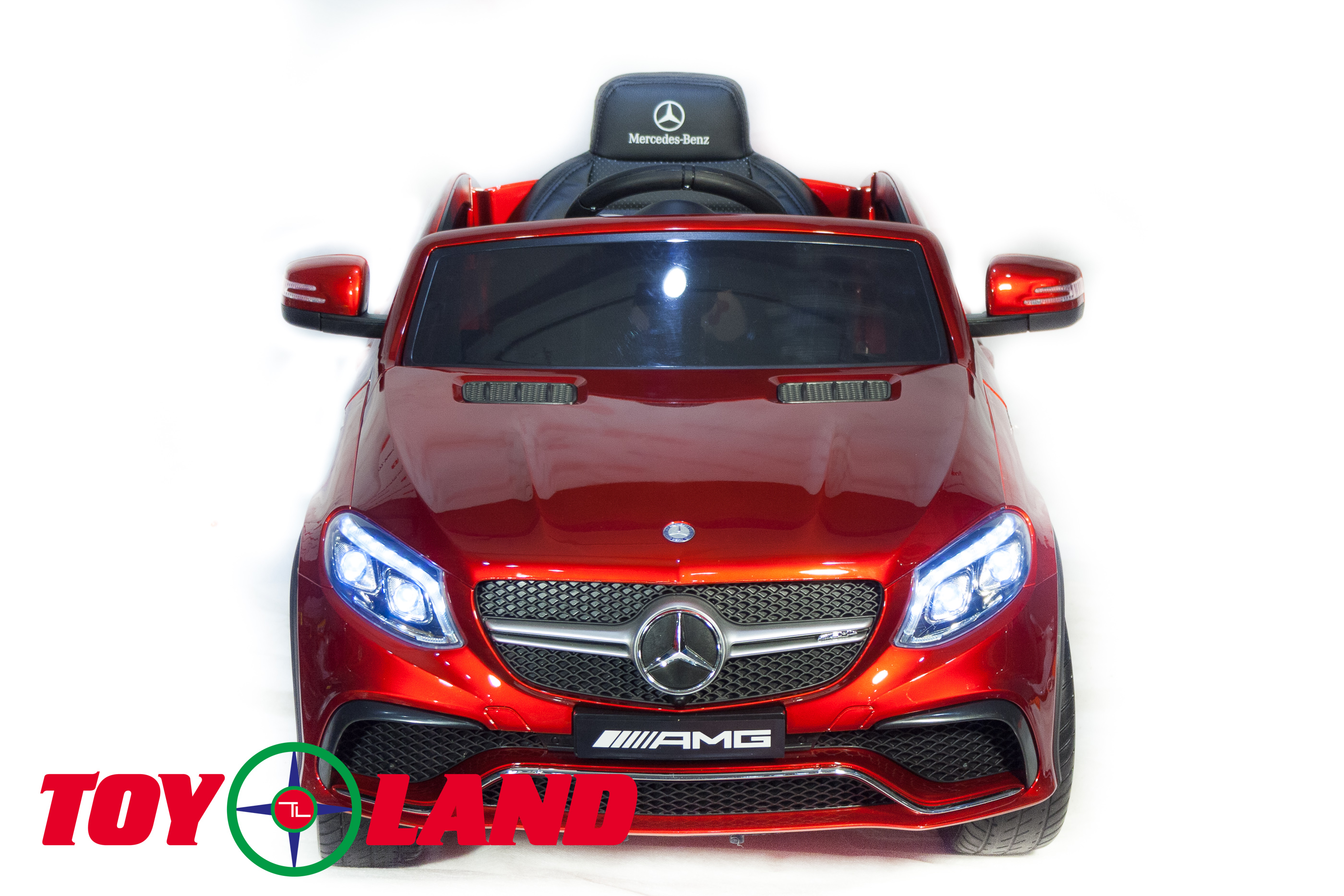 Детский электромобиль ToyLand Mercedes-Benz AMG GLE63S Coupe красный краска