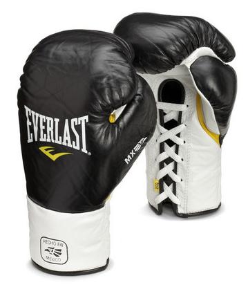 Перчатки боевые Everlast MX Pro Fight 10oz черный