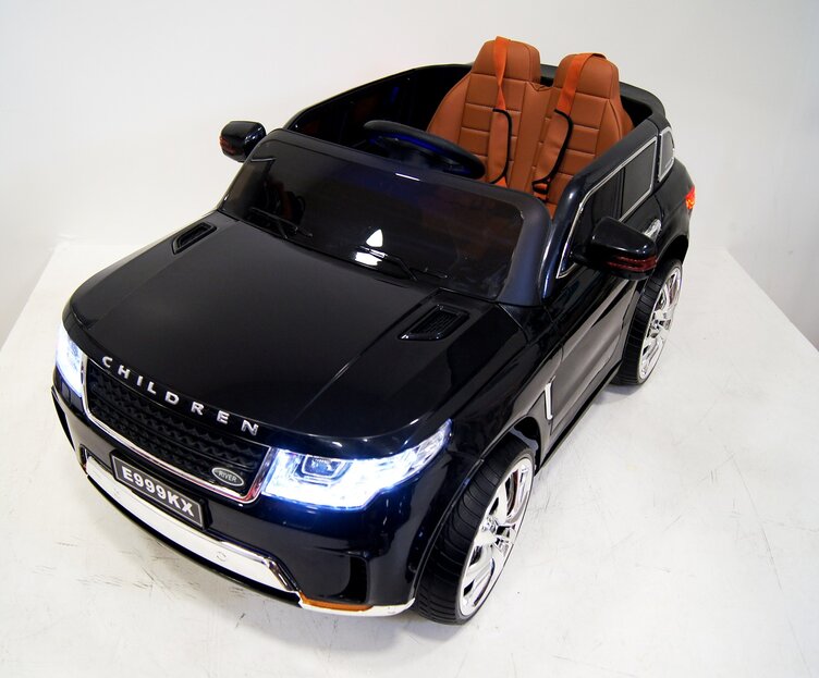 Электромобиль RiverToys Range Rover Sport E999KX черный глянец