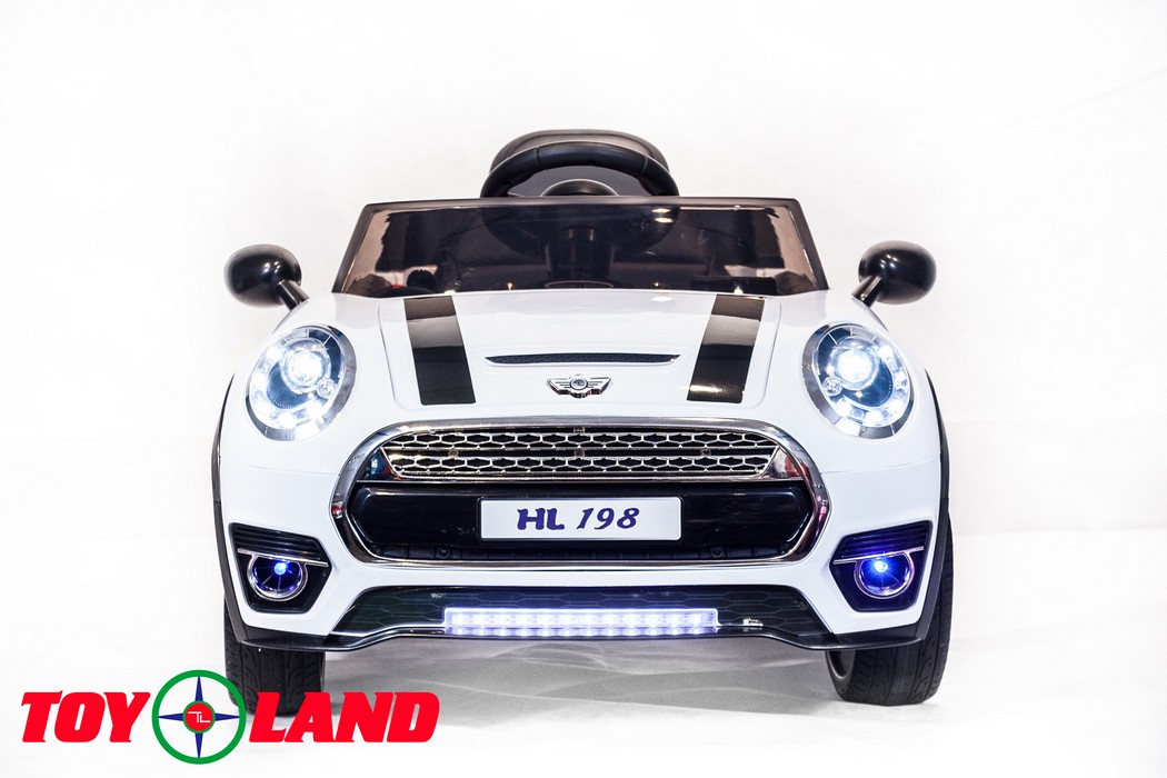 Электромобиль ToyLand Mini Cooper HL 198 белый