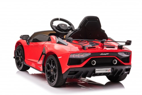 Детский электромобиль RiverToys Lamborghini Aventador SVJ (A333MP) красный