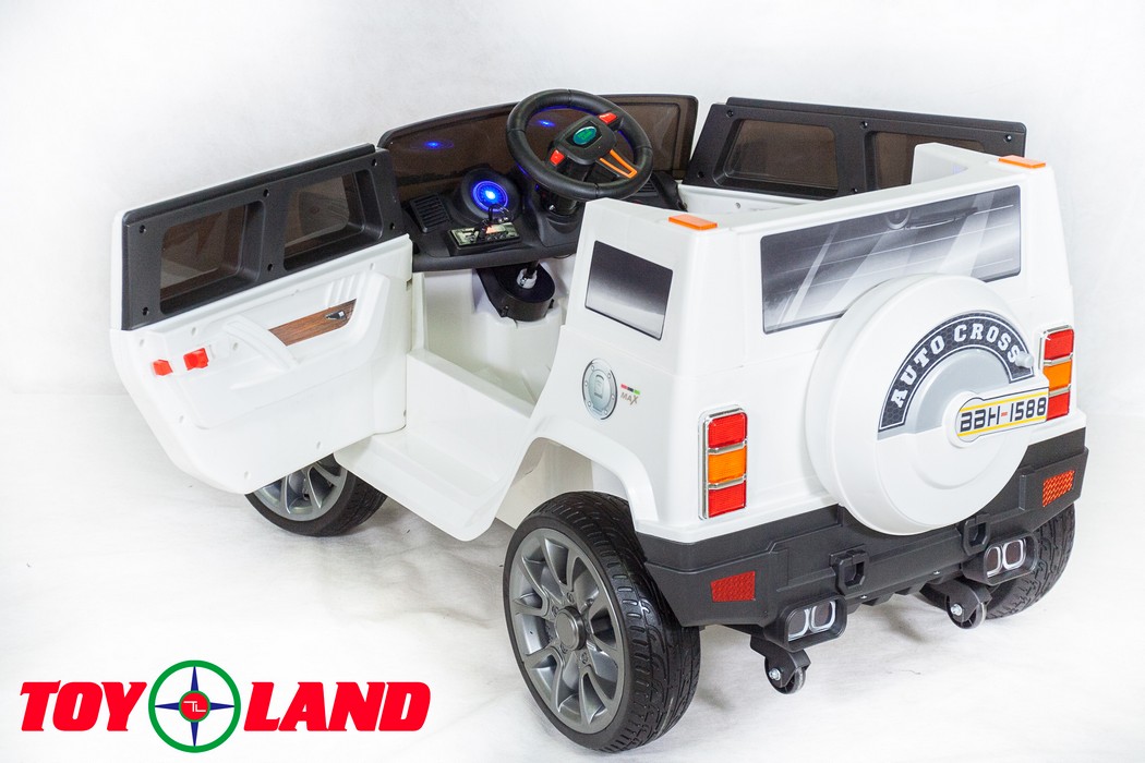 Электромобиль ToyLand Hummer BBH1588 белый