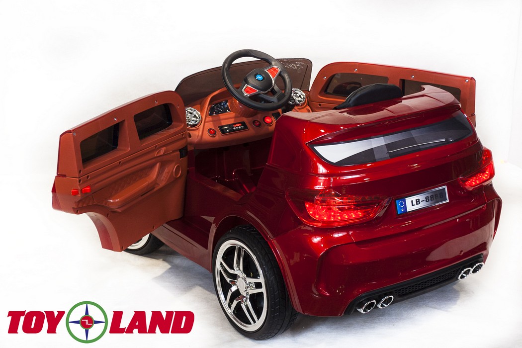 Электромобиль ToyLand BMW X5 красный