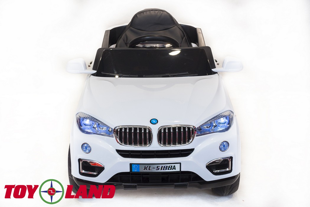 Электромобиль ToyLand BMW X6 белый