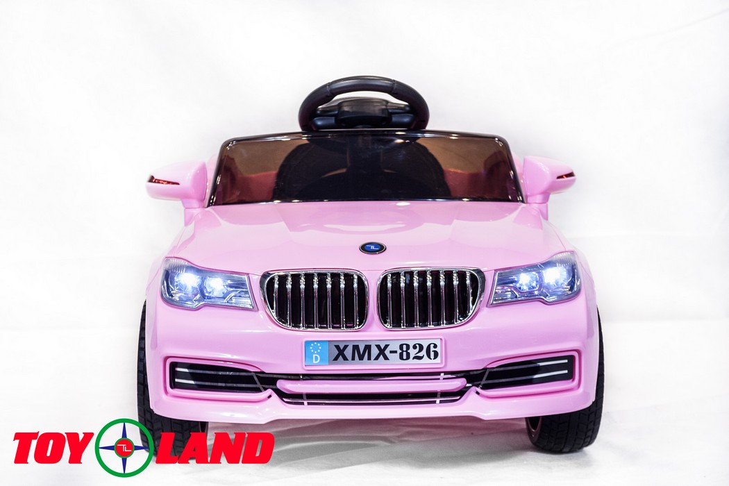 Электромобиль ToyLand BMW XMX 826 розовый