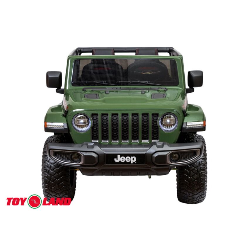 Электромобиль ToyLand Джип Jeep Rubicon 6768R хаки