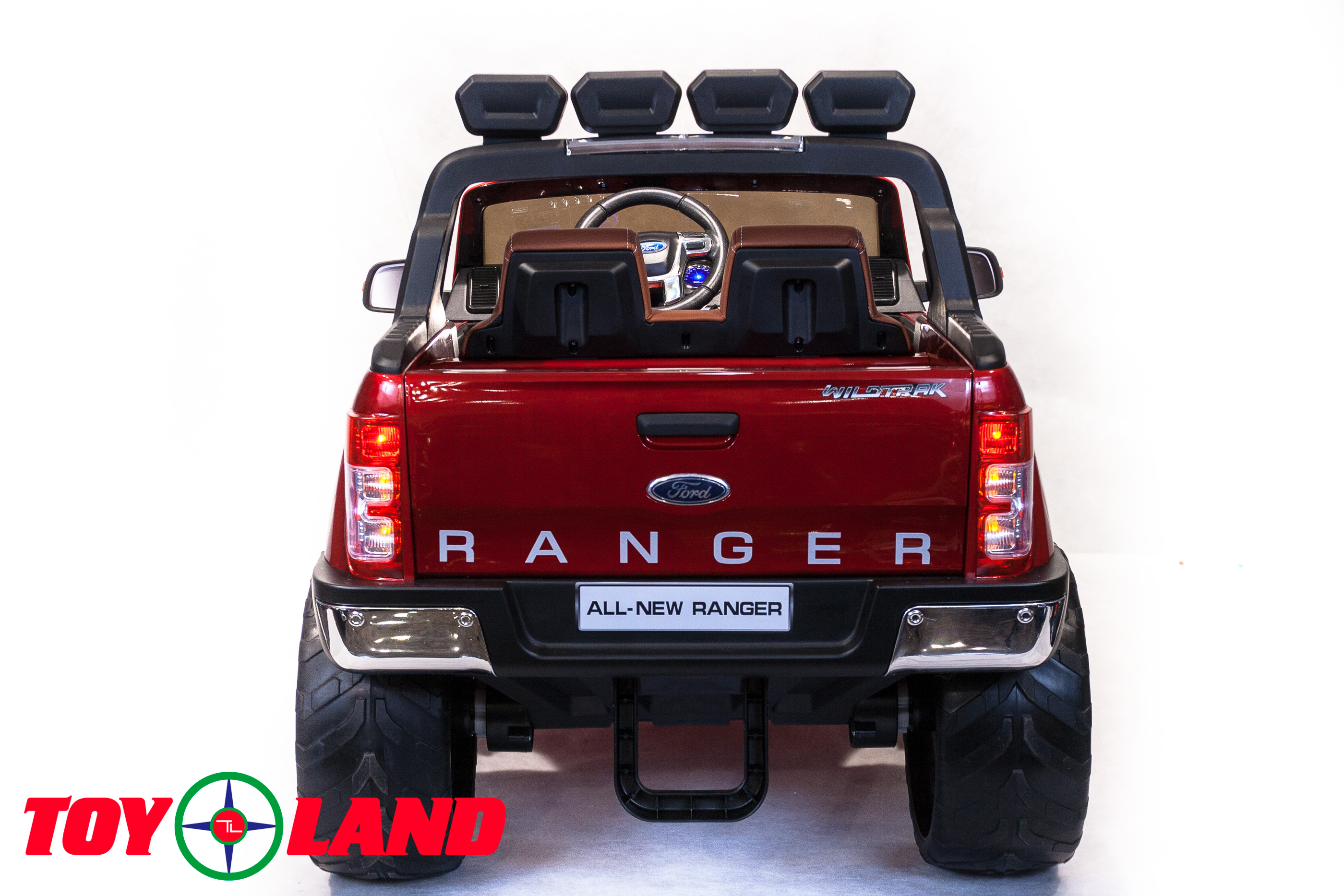 Электромобиль ToyLand Ford Ranger 2017 4x4 красный