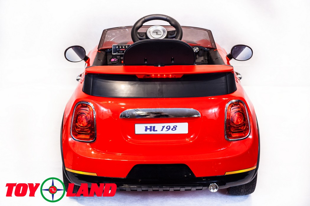 Электромобиль ToyLand Mini Cooper HL 198 красный