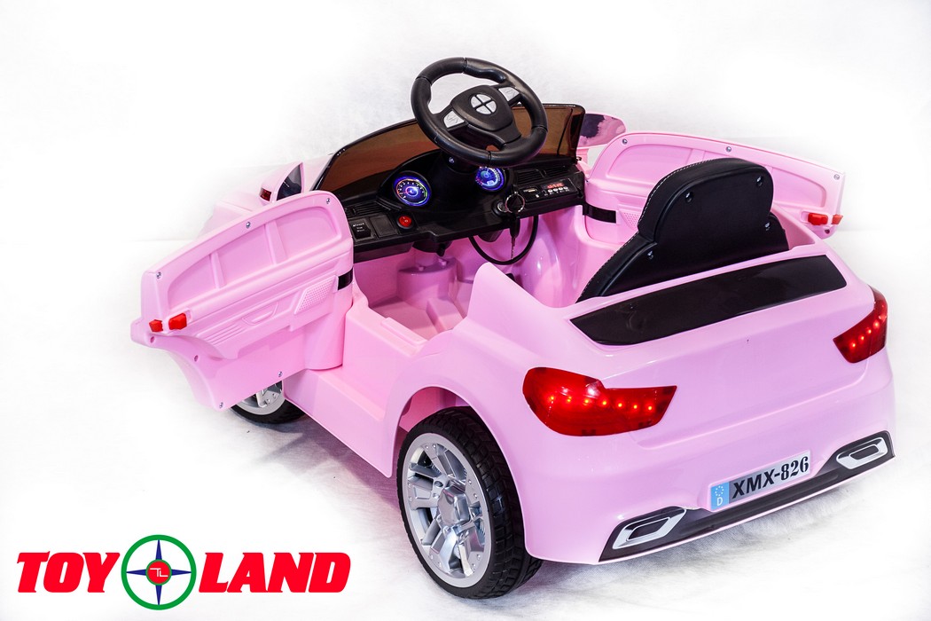 Электромобиль ToyLand BMW XMX 826 розовый