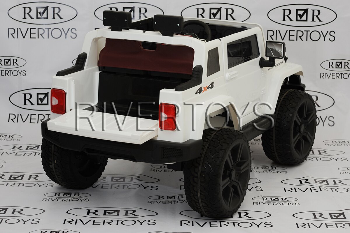 Электромобиль RiverToys JEEP O999OO 44