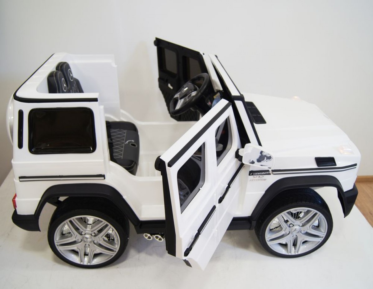 Электромобиль RiverToys Mercedes-Benz G65 AMG 4WD белый