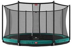 

Батут BERG Champion InGround 430 Green + защитная сетка Safety Net Comfort, Зеленый, Champion InGround 430 Green + защитная сетка Safety Net Comfort