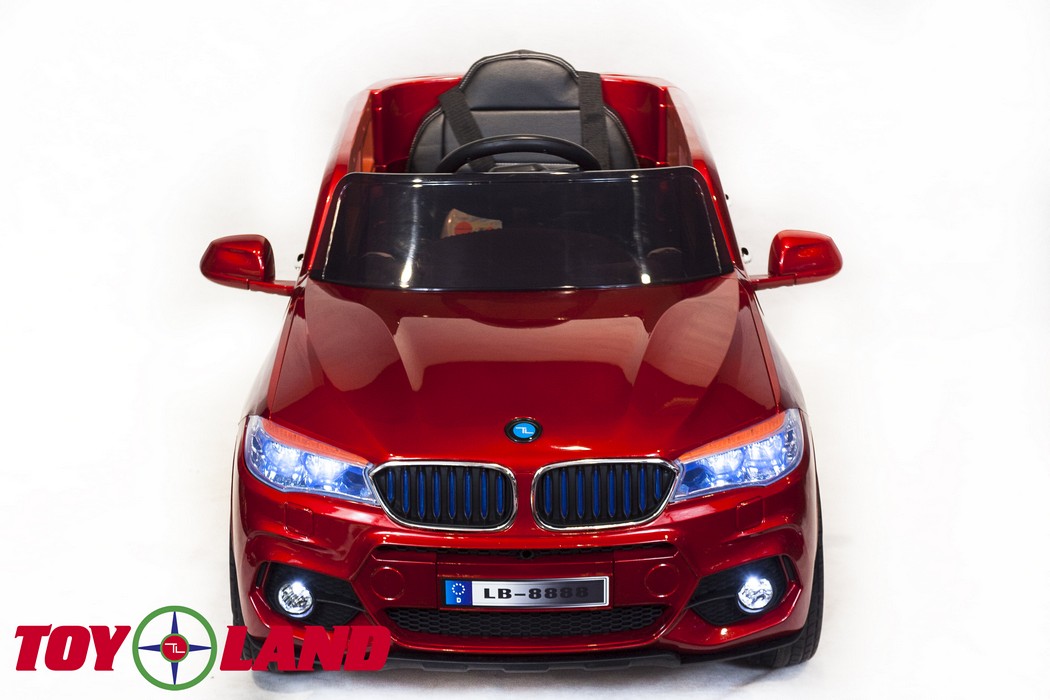 Электромобиль ToyLand BMW X5 красный