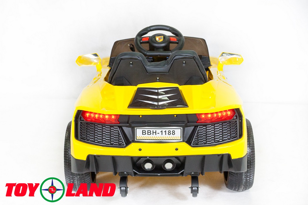 Электромобиль ToyLand Lamborghini BBH 1188 желтый (краска)