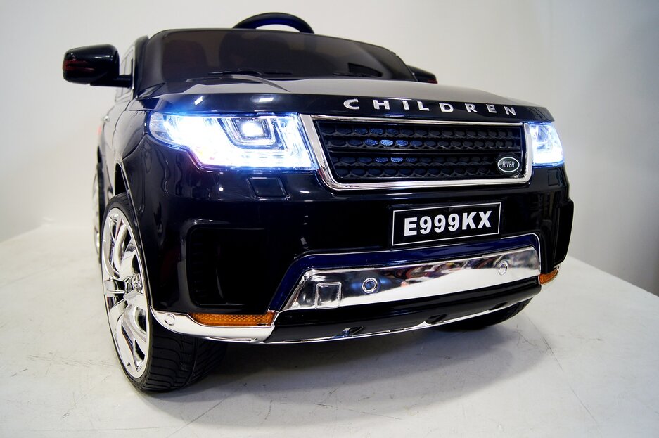 Электромобиль RiverToys Range Rover Sport E999KX черный глянец